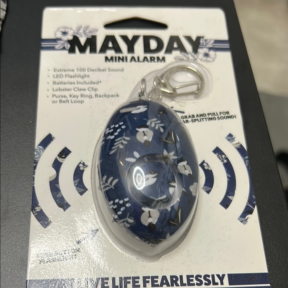 FREE W/purchase — Alarm, New, Mayday Mini Alarm. Great for safety for anybody!